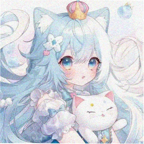 修补型技工原型头像插画